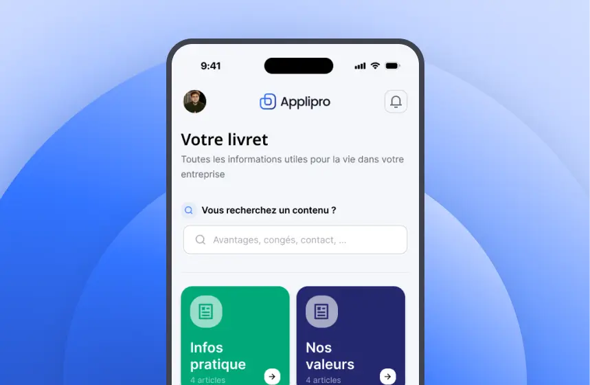 Fonctionnalité Informer — onboarding digital